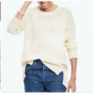 Madewell texture‎ play pullover sweater